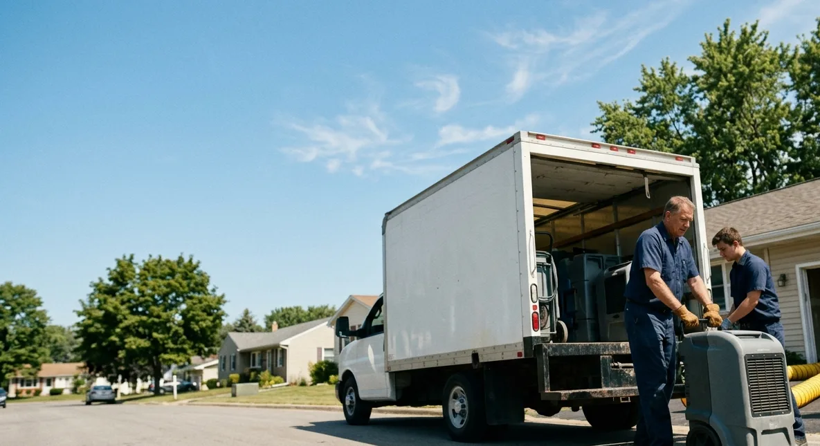 Water Damage Cleanup in Dublin, IN near me
